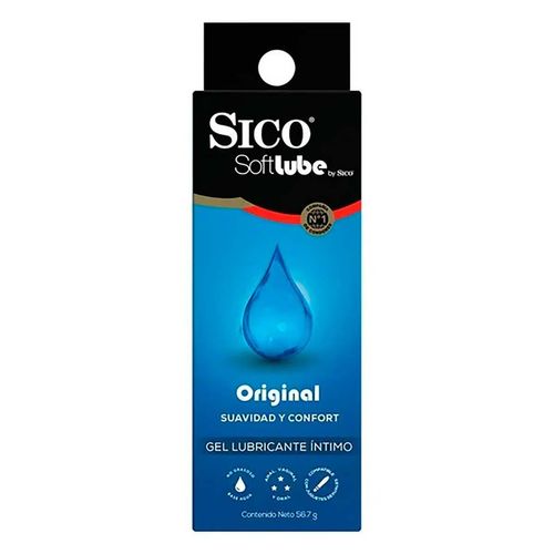 Gel Lubricante Íntimo Softlube Sico Original 56.7g
