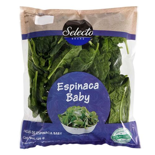 Espinaca Baby Selecto 125g