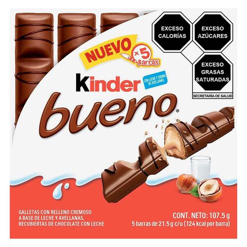 Chocolates Kinder Bueno 107.5g