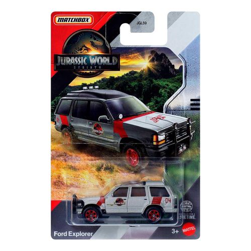 Matchbox Vehículo de Juguete Jurassic World Auto Básico 1 Pieza