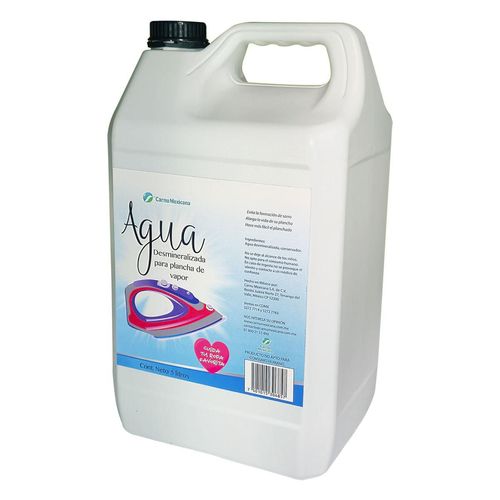 Agua para Plancha de Vapor 5 L