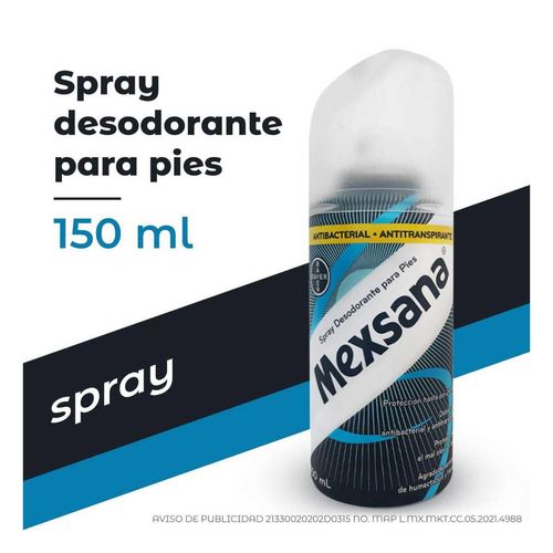 Mexsana Desodorante para Pies en Spray 150ml