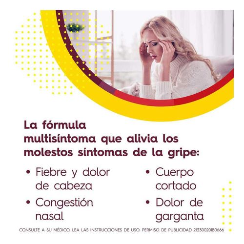 Tabcin Efervescente paragipes Fuertes 12 Tabletas 500mg