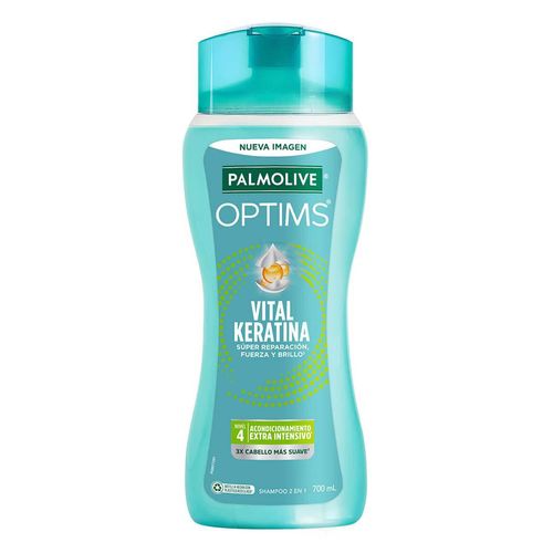 Shampoo Optims Nivel 4 Acondicionamiento Extra Intensivo Vital Keratina 700ml