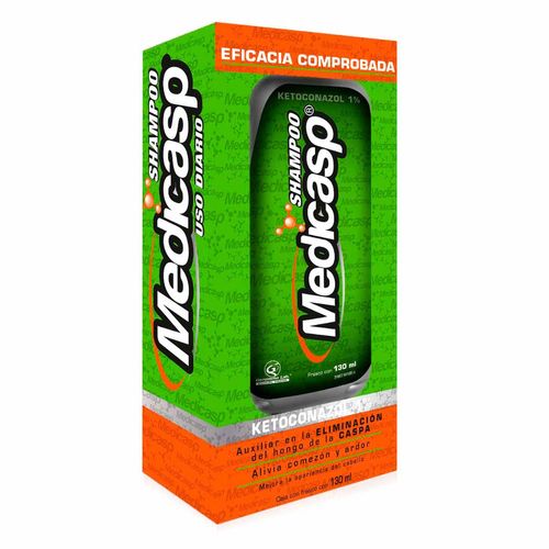 Medicasp Shampoo Antimicótico Elimina Hongo de la Caspa 130 ml