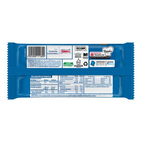 Pan Tostado Bimbo Clásico 210g