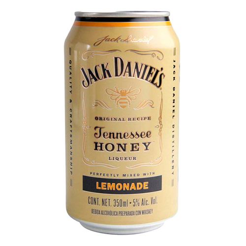 Bebida Preparada Jack Daniel's Honey Lemonade 350ml