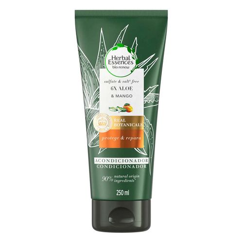 Acondicionador Herbal Essences Bio: Renew 6X Aloe & Mango Protege & Repara 250ml