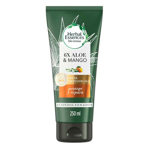 Acondicionador Herbal Essences Bio: Renew 6X Aloe & Mango Protege & Repara 250ml