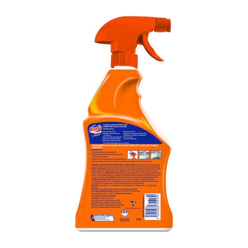 Desengrasante Líquido Brasso Gold Antigrasa Naranja 650ml