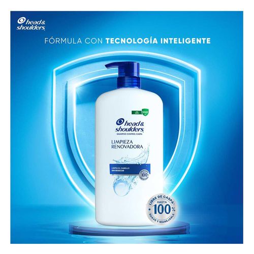 Shampoo Head & Shoulders Limpieza renovadora 850ml
