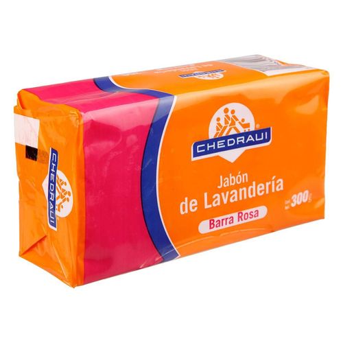 Jabón de Lavandería Chedraui Rosa 300g