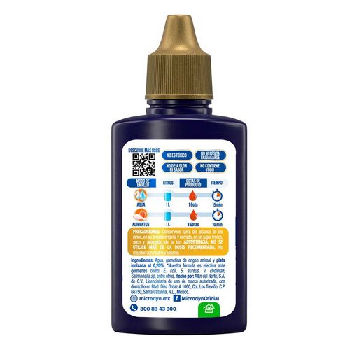 Desinfectante de Alimentos Microdyn 15ml