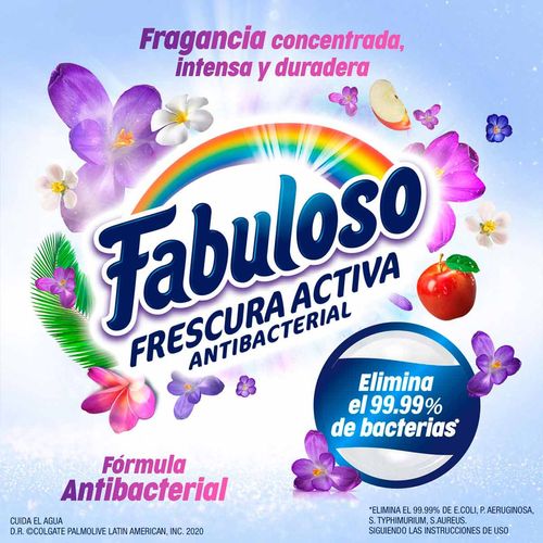 Limpiador Multiusos Líquido Fabuloso Antibacterial Lavanda 5L