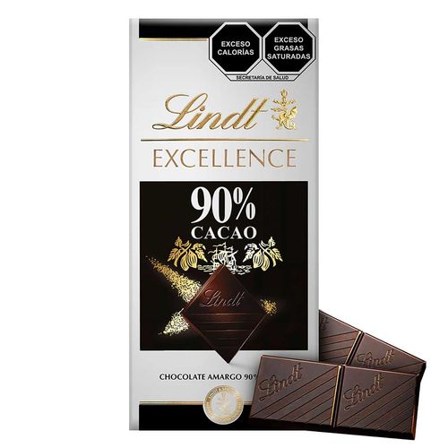 Lindt Excellence 90% Cacao Barra 100g