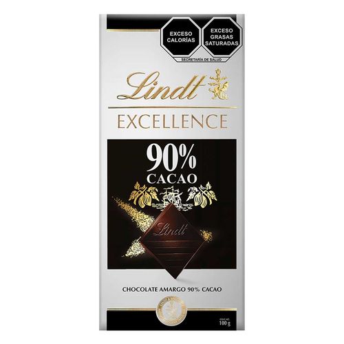 Lindt Excellence 90% Cacao Barra 100g