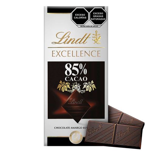 Lindt Excellence 85% cacao barra de 100g