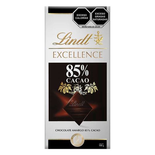 Lindt Excellence 85% cacao barra de 100g