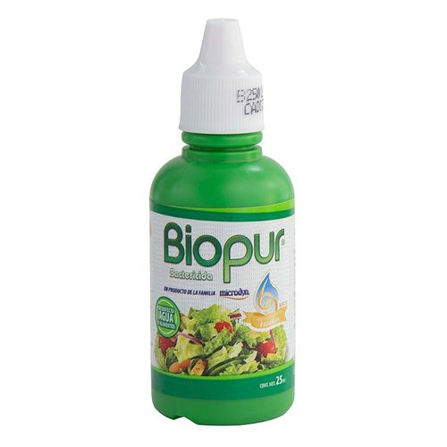 Desinfectante de Alimentos Biopur Gotero con 25ml