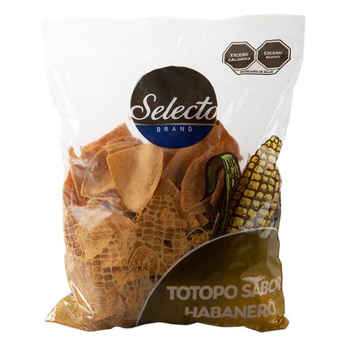 Totopo Habanero Selecto Brand 500g