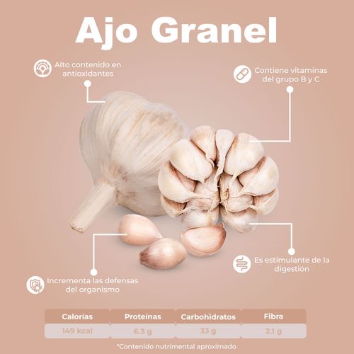 Ajo por Kg