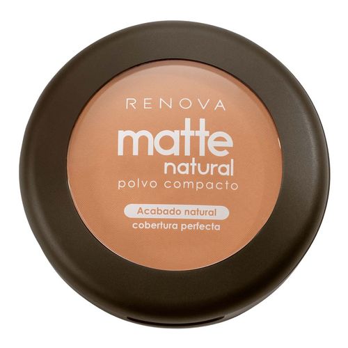 Base de Maquillaje Compacta Renova Matte Natural Beige Soleado 10.5g