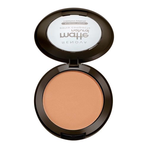 Base de Maquillaje Compacta Renova Matte Natural Beige Soleado 10.5g