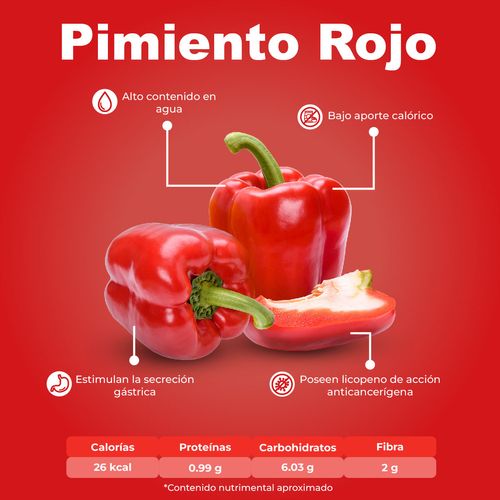 Pimiento Rojo por kg