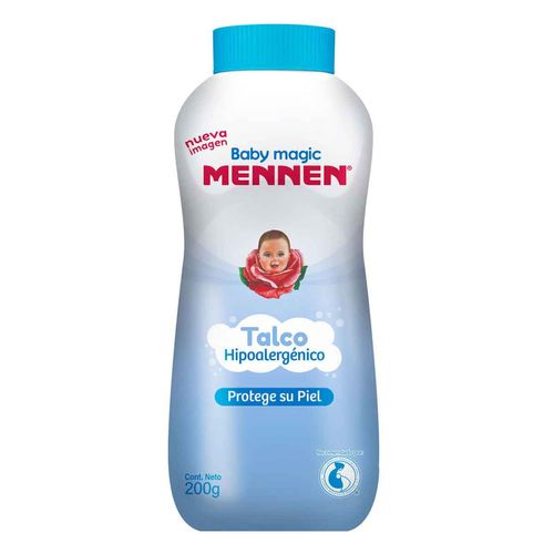 Talco para Bebé Baby Magic Mennen Azul 200g