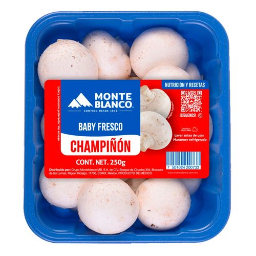 Champiñón Monteblanco Baby 250g