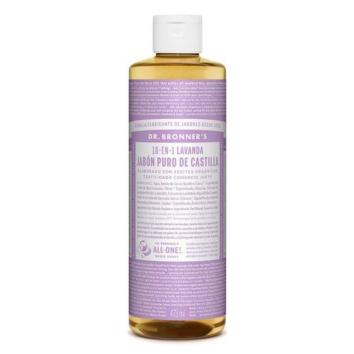 Jabón Líquido Corporal Dr. Bronner's Lavanda 473ml