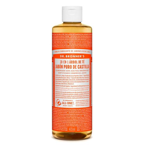 Jabón Líquido Corporal Dr. Bronner's Árbol de Té 473ml
