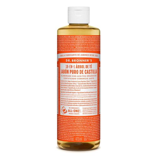 Jabón Líquido Corporal Dr. Bronner's Árbol de Té 473ml