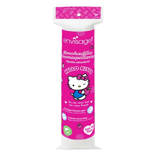 Almohadillas Desmaquillantes Envisage! Hello Kitty 100 Almohadillas
