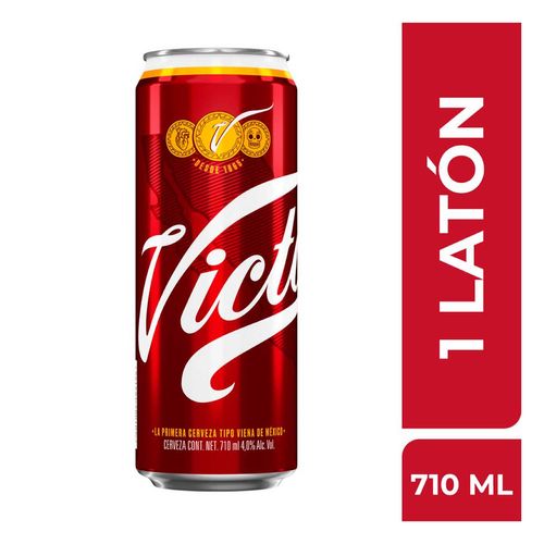 Cerveza Victoria 1 Lata 710ml
