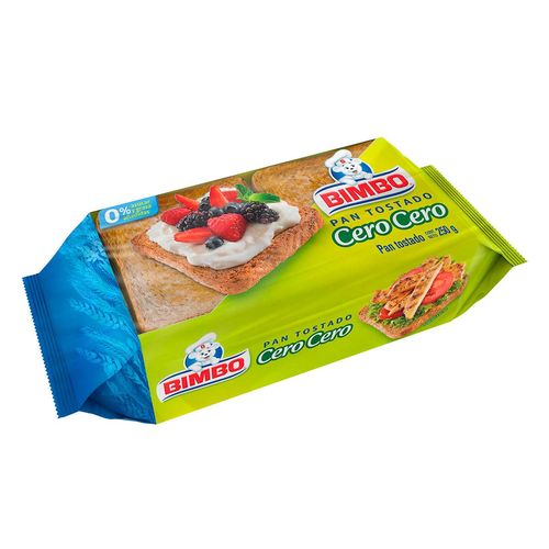 Pan Tostado Bimbo Cero Cero 250g