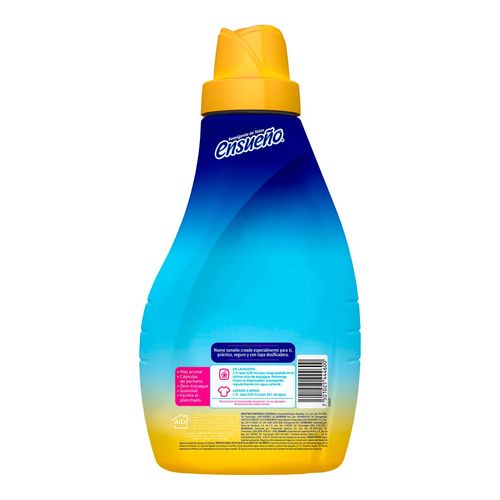 Suavizante de Telas Ensueño Max Zero Enjuague Fresco Verano 1.5L