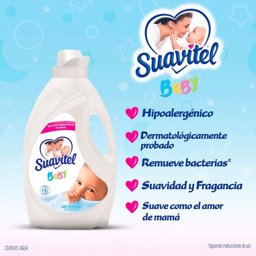 Suavizante de Telas Suavitel Baby 3L