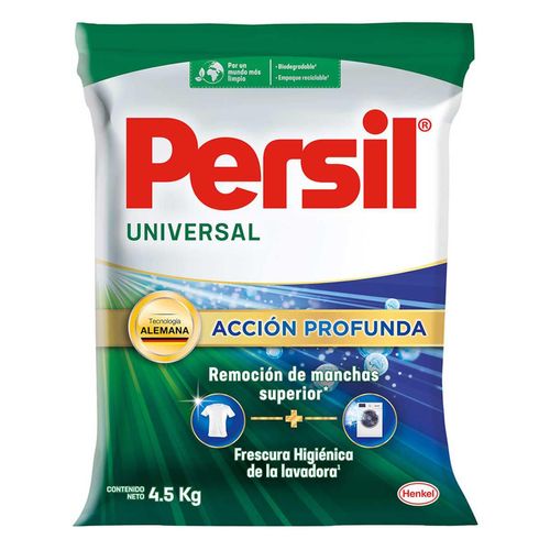 Detergente en Polvo Persil Universal Acción Profunda Plus 4.5kg
