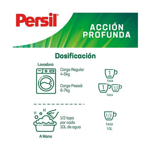 Detergente en Polvo Persil Universal Acción Profunda Plus 4.5kg