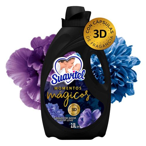 Suavizante de Telas Suavitel Momentos Mágicos Abrazo de Amor 2.8L