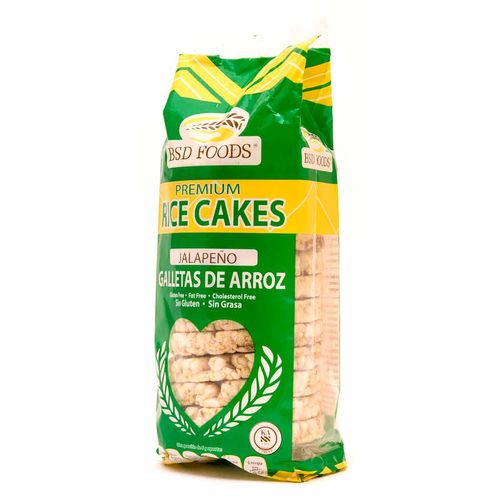 Rice Cakes Bsd Foods Jalapeño 72g