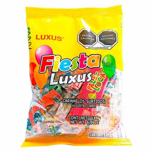 Dulces Luxus Fiesta Surtidos 186g