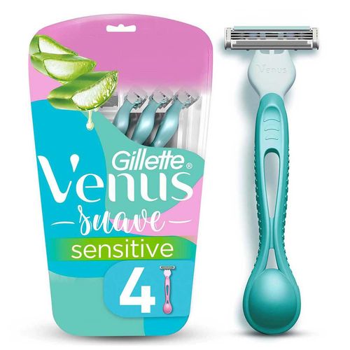 Rastrillo Mujer Gillette Venus Suave Sensitive 2 Unidades