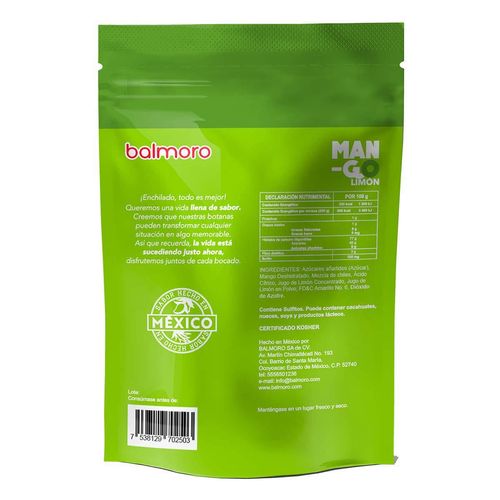 Mango Balmoro Enchilado Limón 250g