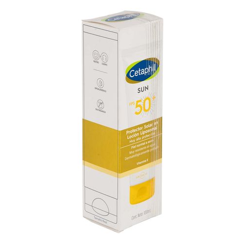 Protector Solar en Loción Cetaphil Sun FPS 50+, 100ml