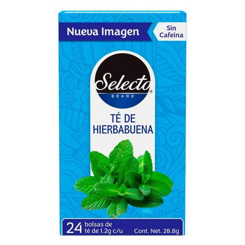 Té de Hierbabuena Selecto Brand 24 Sobres