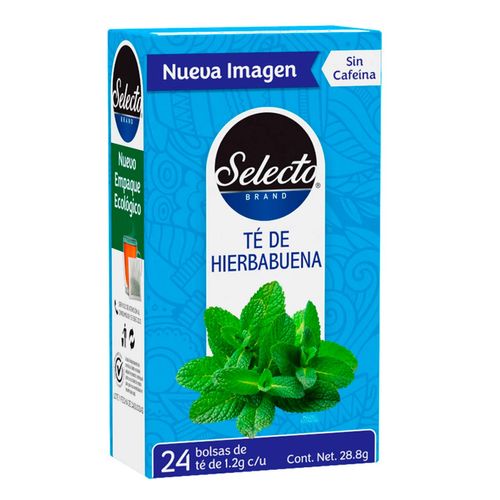 Té de Hierbabuena Selecto Brand 24 Sobres