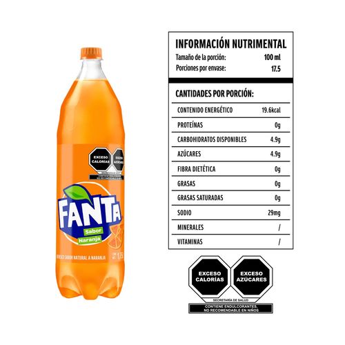 Refresco Fanta Naranja 1.75L