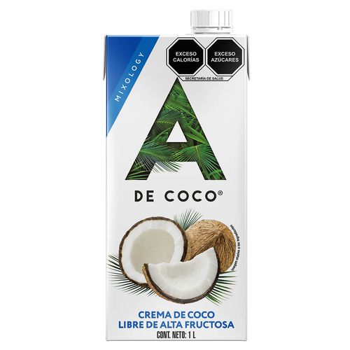 Crema de Coco A de Coco 1L